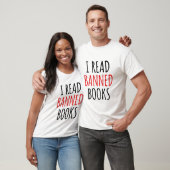 Ik las bandopdracht t-shirt (Unisex)