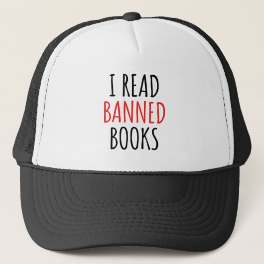Ik las bandopdracht trucker pet (Voorkant)