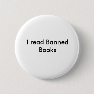 Ik las Banned Books Ronde Button 5,7 Cm