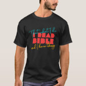 Ik las Bijbel en ik ken de bijbellezer T-shirt (Voorkant)