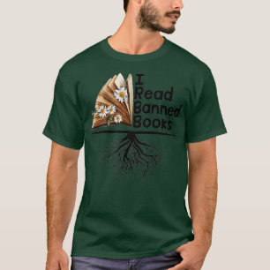 Ik las boekenboekblad boekenboekblad boekworm boek t-shirt