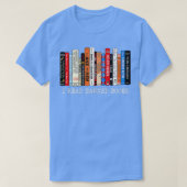 Ik las de week van de Banken Librarian Freadom Rea T-shirt (Design voorkant)