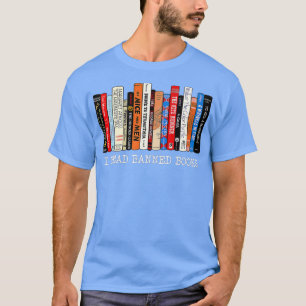 Ik las de week van de Banken Librarian Freadom Rea T-shirt
