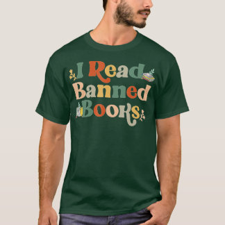 Ik las de week van de Banken Librarian Freadom Rea T-shirt
