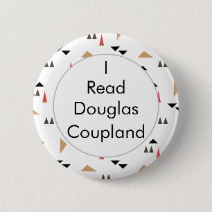 Ik las Douglas Coupland Canadian Books Button
