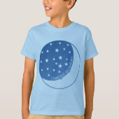 Ik las mijn bedtijd gestileerde Kinderen T-shirt (Voorkant)