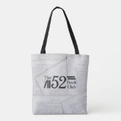 Ik las mijn gewicht in boeken tote bag (Achterkant)