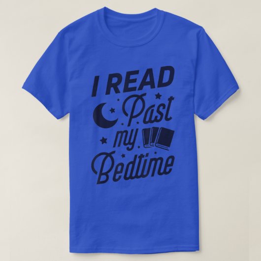 Ik las mijn slaapboek Lover Funny Leading G T-shirt (Design voorkant)