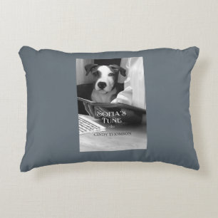 Ik las mijn slaapkussen voor. decoratief kussen