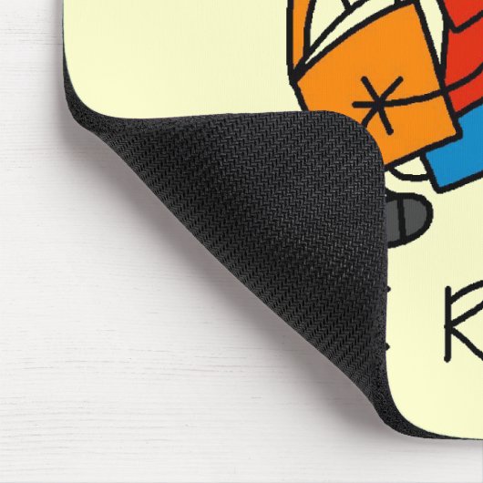 Ik las Tshirts en cadeaus Muismat (Hoek)