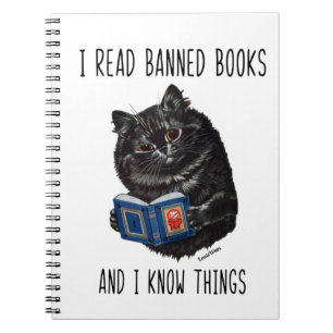 Ik las verboden boeken en ik ken dingen die Louis  Notitieboek