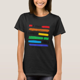Ik las verboden boeken en zo ook, mocht je boeken  t-shirt