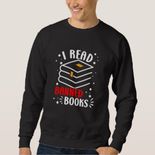 Ik las verboden boeken Funny Readers Bibliophile Trui