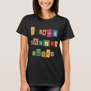Ik las verboden boeken - grappige lezer T-Shirt