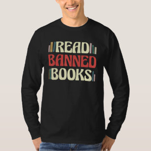 Ik las verboden boeken grappige Mannen Vrouwen lez T-shirt