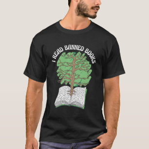 Ik las verboden boeken voor bibliothecarissen t-shirt