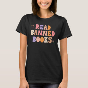 Ik las verboden boeken voor bibliotheken. t-shirt