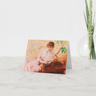 Ik las verboden boeken  Vrouw Lezen Kaart