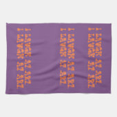 IK LAUW NAAR Keukenhanddoek (Horizontaal)