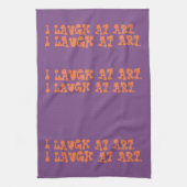 IK LAUW NAAR Keukenhanddoek (Verticaal)