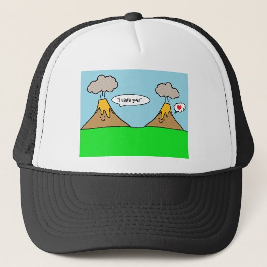 "Ik lava je!" Trucker Pet (Voorkant)