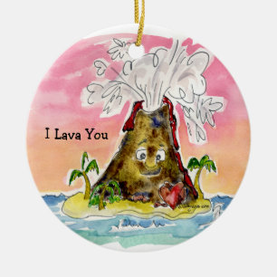 Ik Lava jij Keramisch Ornament