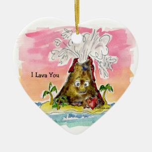 Ik Lava jij Keramisch Ornament