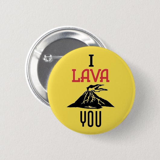 Ik Lava You Button (Voorkant /achterkant)