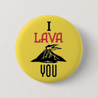 Ik Lava You Button