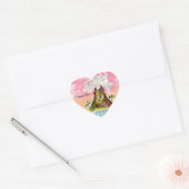 Ik Lava You Hart Sticker (Envelop)