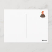 Ik Lava You Kawaii Volcano Briefkaart (Achterkant)