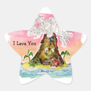Ik Lava You Ster Sticker