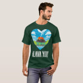 Ik Lava You Valentijnsdag Jubileum Birthday T-shirt (Voorkant volledig)