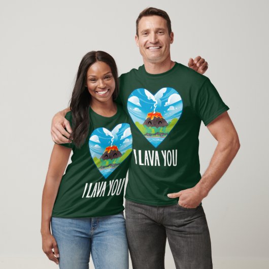 Ik Lava You Valentijnsdag Jubileum Birthday T-shirt (Unisex)