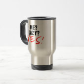 Ik? Lazy? Ja! Reisbeker (Voorkant links)