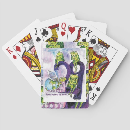 IK LEAP DAN OOK. POKERKAARTEN (Achterkant)