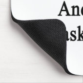 Ik leef in de liefde en eet basketbal muismat (Hoek)