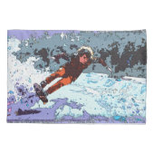 Ik leef om te racen - Skateboard Racing Kussensloo Kussensloop (Achterkant)