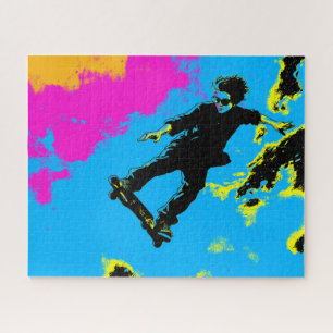 Ik leef om te vliegen - Skateboarder Legpuzzel