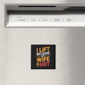 Ik leef omdat mijn vrouw heet is 1 magneet (Insitu (Vaatwasser))