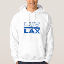 Ik leef voor LAX- LUV LAX sweatshirt