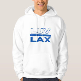 Ik leef voor LAX- LUV LAX sweatshirt