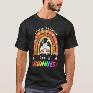 Ik leer Cutest Bunnies pre-Kleraar Paasdag B T-shirt
