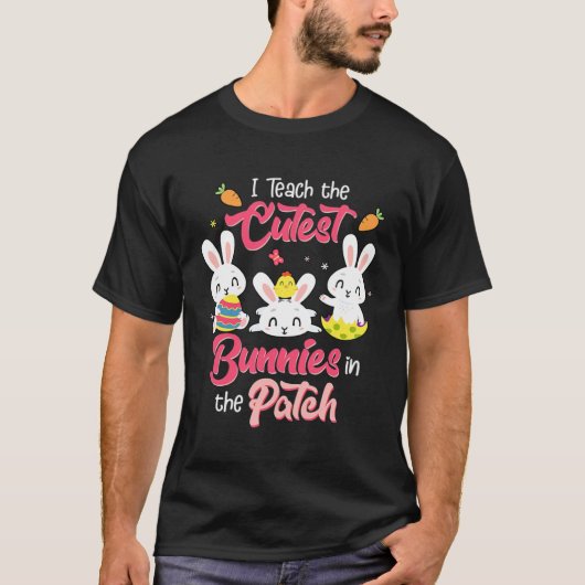 Ik leer de beste Bunnies in het Ea van de Patchler T-shirt (Voorkant)
