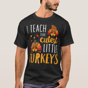 Ik leer de beste kleine kalkoenen op Shirt school