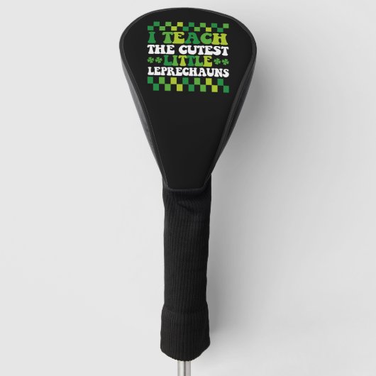 Ik leer de beste kleine Leprechauns leraar Golfheadcover (Voorkant)
