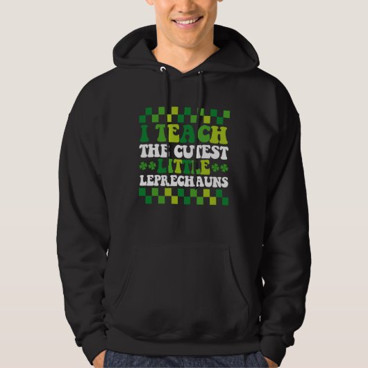 Ik leer de beste kleine Leprechauns leraar Hoodie (Voorkant)