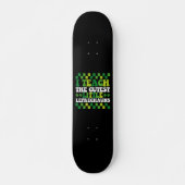 Ik leer de beste kleine Leprechauns leraar Persoonlijk Skateboard (Voorkant)