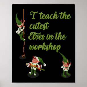 Ik leer de beste kleuters in de workshop voor doce poster