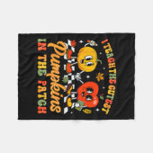 Ik leer de beste pompoen in de patch groovy. fleece deken (Voorkant (Horizontaal))